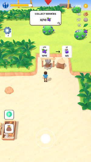 Lost Haven: Island Surv Screenshot 0