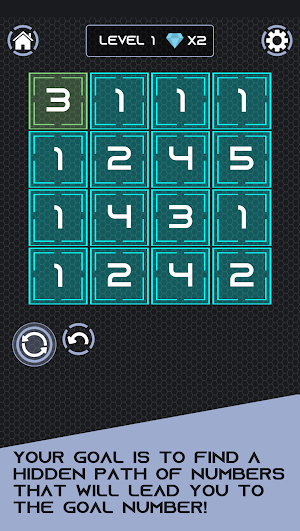 Find Path: A Math Brain Games Screenshot 1