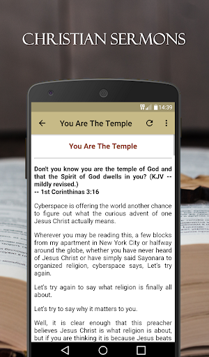 Christian Sermons Screenshot 1