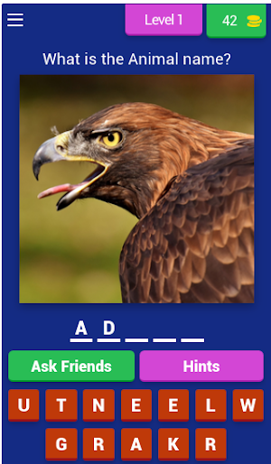 Guess and Learn Animals Quiz Screenshot 0