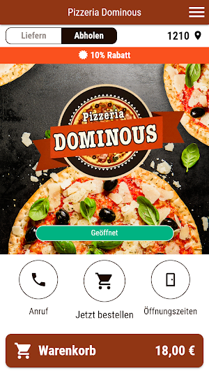 Pizzeria Dominous Screenshot 0