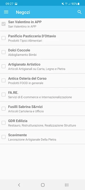 San Valentino in App Screenshot 1