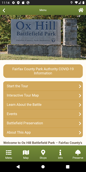 Ox Hill Battlefield Tour Guide Screenshot 2