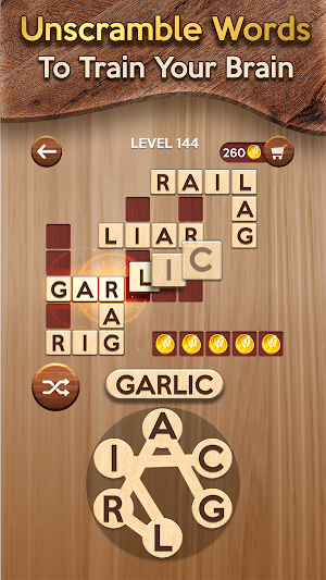 Woody Cross ® Word Connect Game Screenshot 1