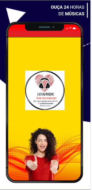 Radio Louvando Oficial Screenshot 1