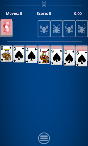 Spider Solitaire Screenshot 1