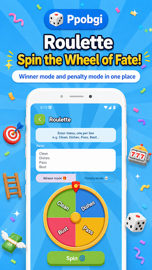 Ppobgi: Random Picker & Games Screenshot 2