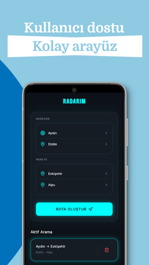 Şehirler Arası Radar - Radarım Screenshot 2
