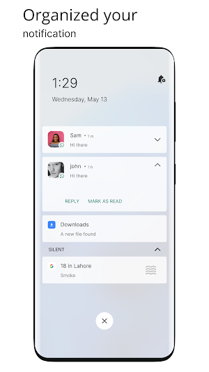 Win 11 Style lock screen Screenshot 1