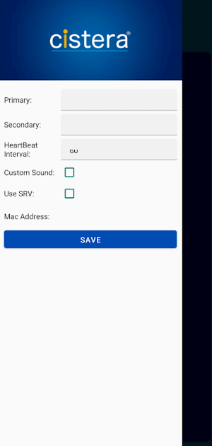 Cistera Paging Screenshot 3