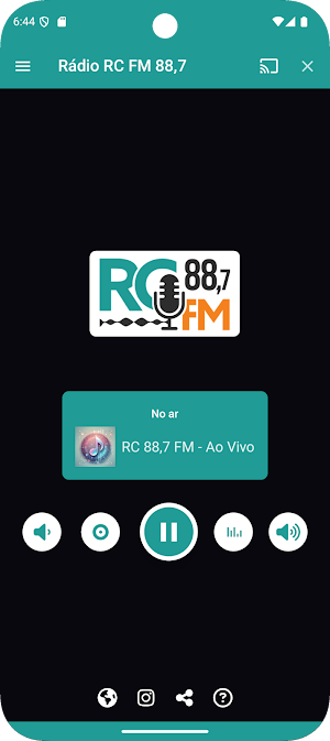 Rádio RC FM 88,7 Screenshot 1