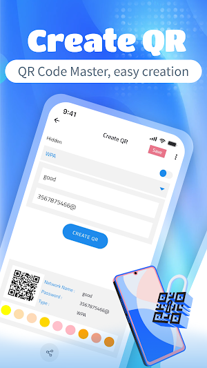 WifiQR Master Screenshot 2