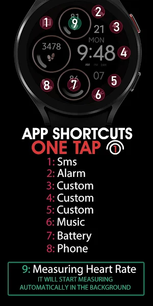 Minimal Bronze Watch Face Screenshot 3
