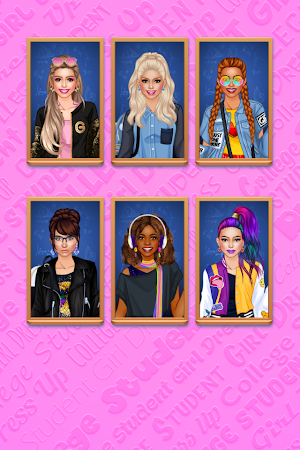 College Student Girl Dress Up Screenshot 3