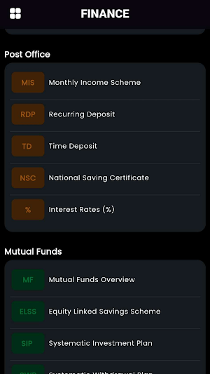 Financial Calculator of India Screenshot 1