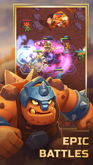 Rush Hero: AFK Legends RPG Screenshot 1