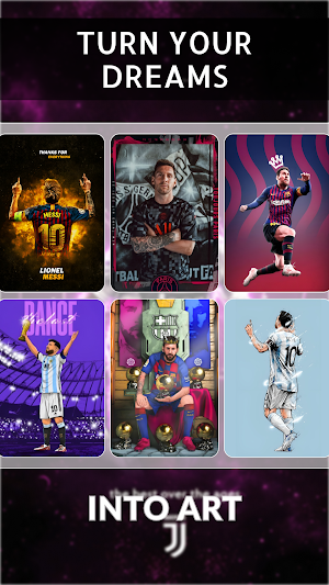 AI Lionel Messi Wallpapers Screenshot 0
