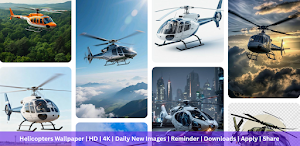 Helicopters Wallpaper HD & 4K Screenshot 0