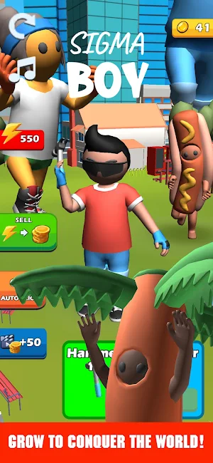 Sigma boy - clicker games Screenshot 0