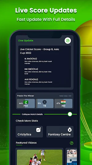 Live Cricket TV World Cup 2023 Screenshot 3