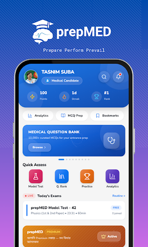 prepMED - Medical Admission Screenshot 0