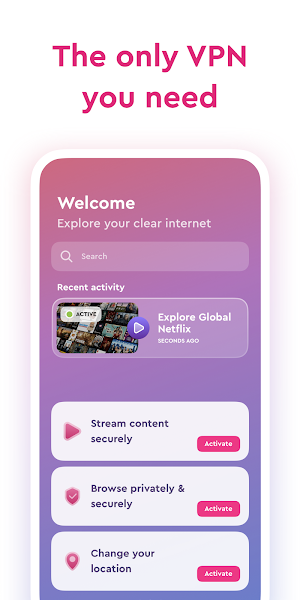 ClearVPN: The only and best VPN app you need Screenshot 0