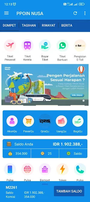 PPOIN Nusa : Agen Pulsa QRIS Screenshot 0