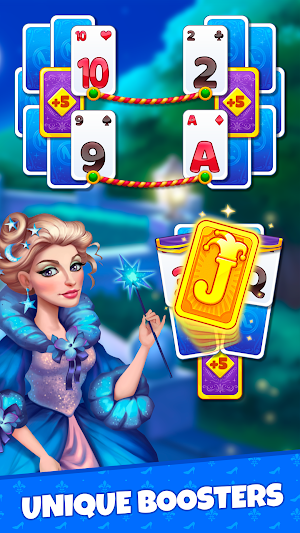 Cinderella Solitaire TriPeaks Screenshot 2
