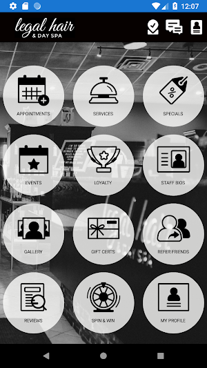 Legal Hair & Day Spa Screenshot 0