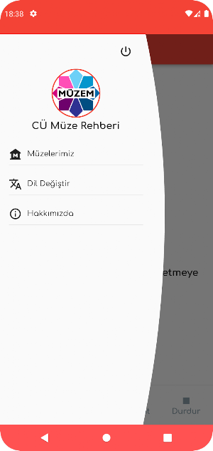 CÜ Sesli Müze Screenshot 2