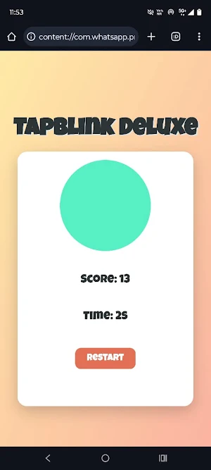 TapBlink Dx Screenshot 1
