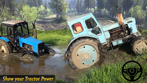 Real Tractor Pulling Simulator: Offroad | City Mod Screenshot 2