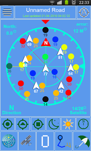 GPS Test, GPS Status & Satfinder Screenshot 0