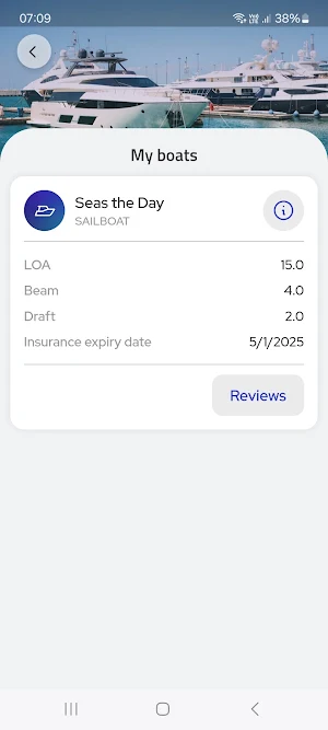 myMarina Screenshot 1