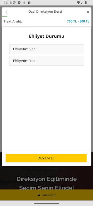 Bi Direksiyon Hocası Screenshot 2