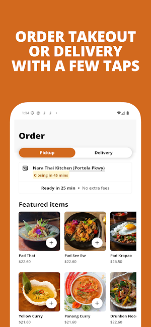 Nara Thai Kitchen Screenshot 0