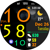 Digital Color WearOS NTV572