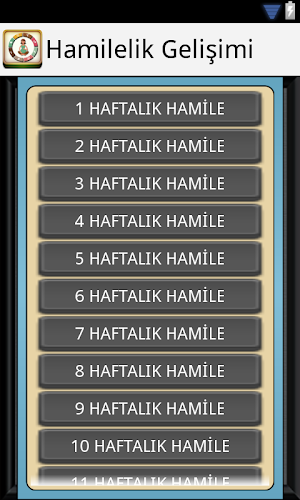 Hamilelik Gelişimi Hafta Hafta Screenshot 1