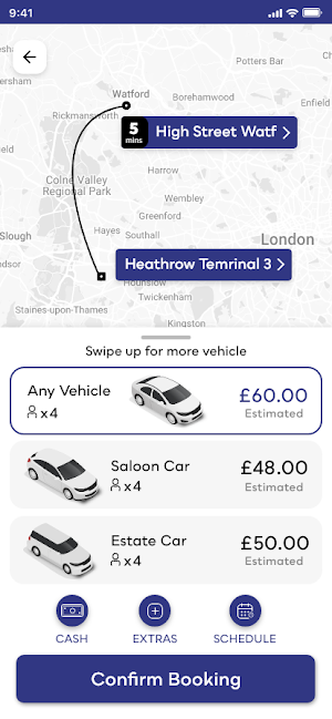 Watford United Taxi Screenshot 2