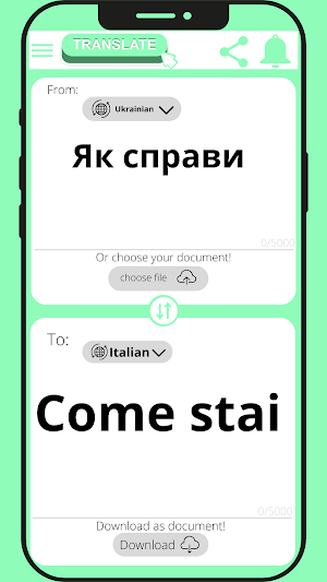 Italian - Ukrainian Translator Screenshot 3