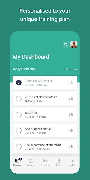 FitPro Coaching Screenshot 1