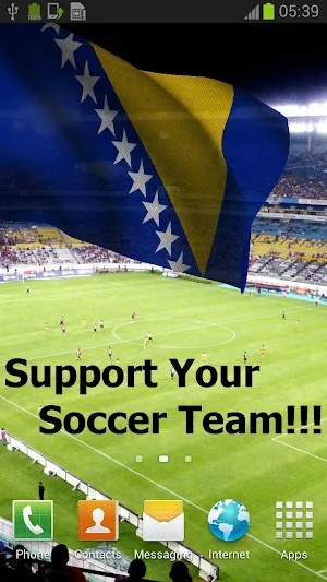 Bosnia Flag Screenshot 0