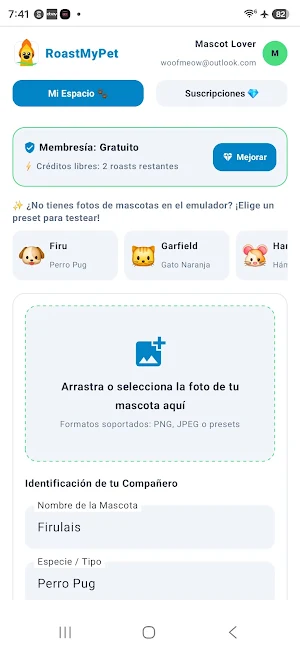 RoastMyPet AI Screenshot 0