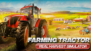 Farming Tractor Real Harvest Screenshot 0