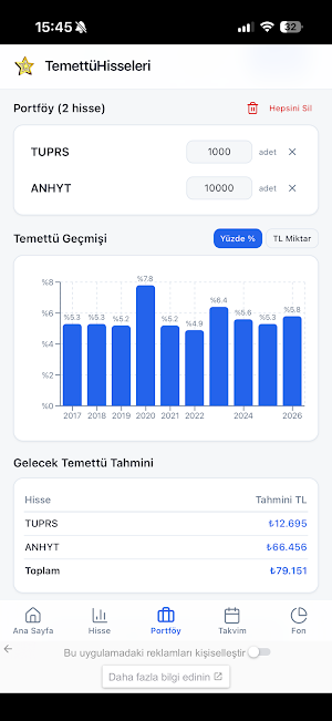 Temettü Hisseleri Screenshot 1