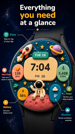 Stardough: Clay Space Face Screenshot 0