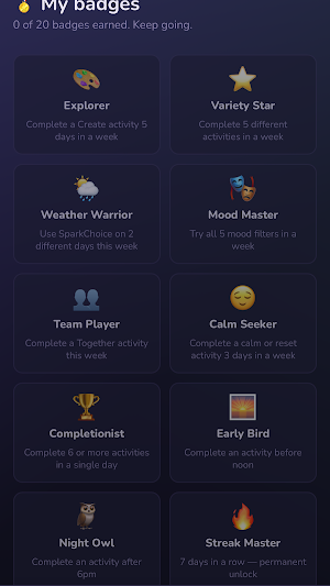 SparkChoice Screenshot 3