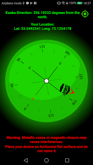 Qibla Finder Screenshot 1