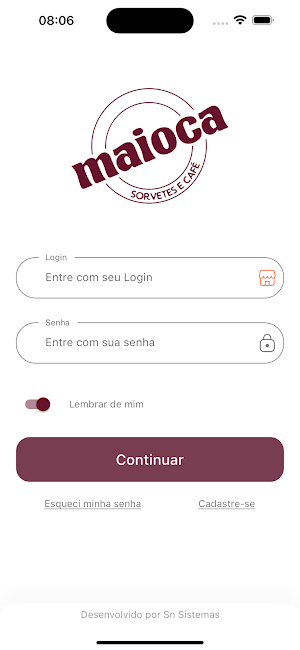 Maioca Sorvetes Screenshot 0
