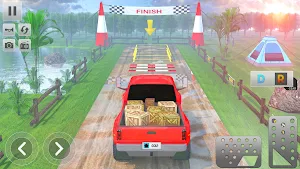 Offroad 4x4 Truck Driving Game Screenshot 2